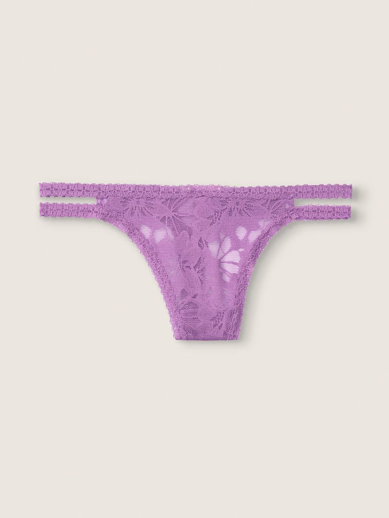 Lace Strappy Thong