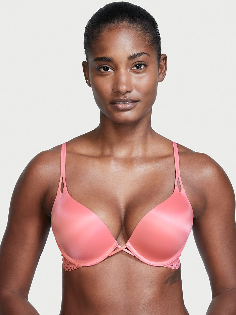 Very Sexy Bombshell Add-2-cups Lace Wing Push-Up Bra