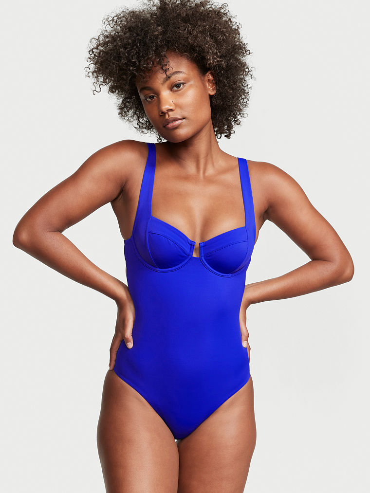 Full-Coverage One Piece Swimsuit