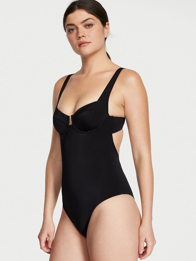 Full-Coverage One Piece Swimsuit