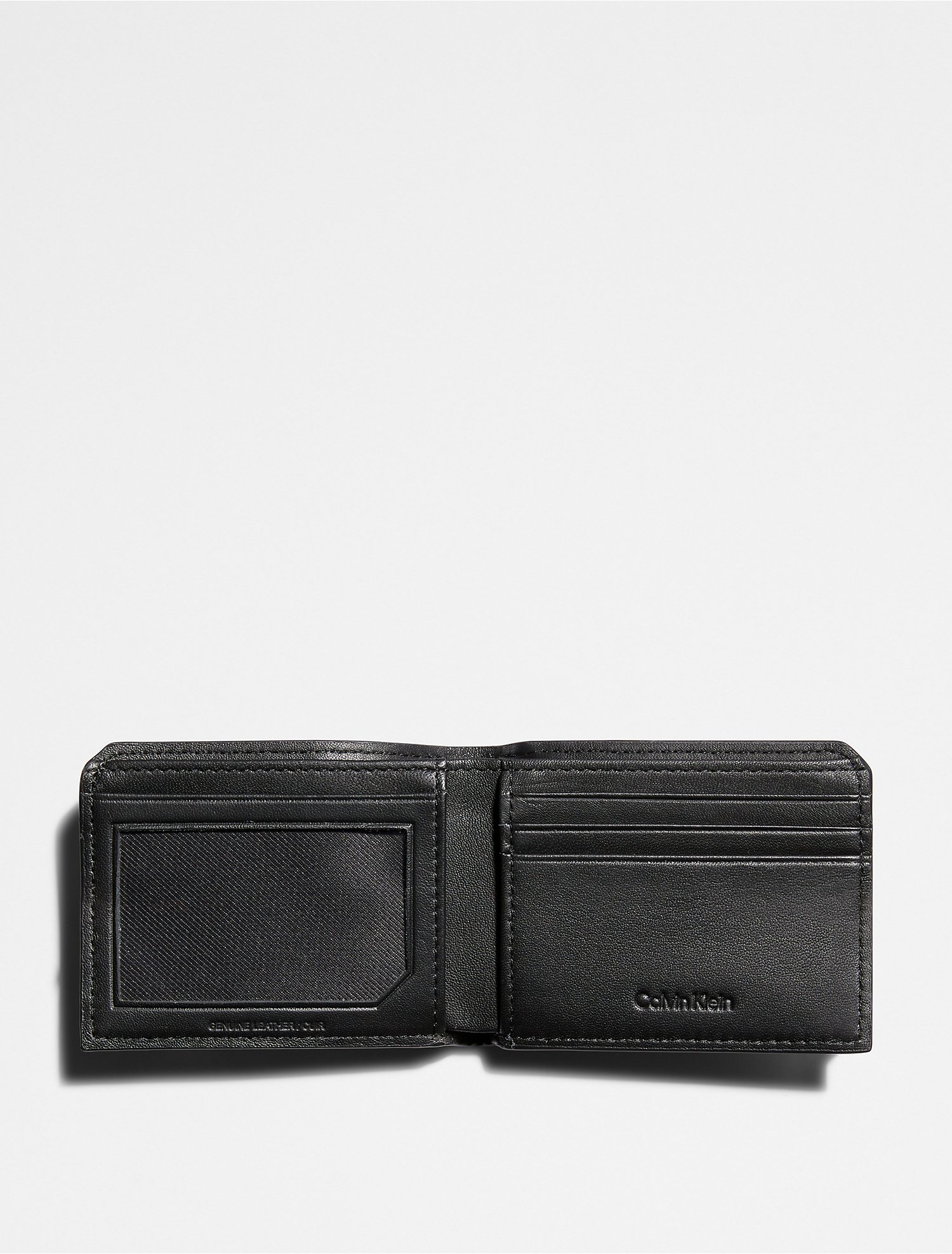 Pebble Leather Slim Bifold Wallet
