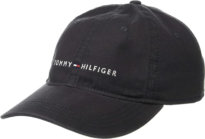 Tommy Hilfiger Cotton Logo Adjustable Baseball Cap