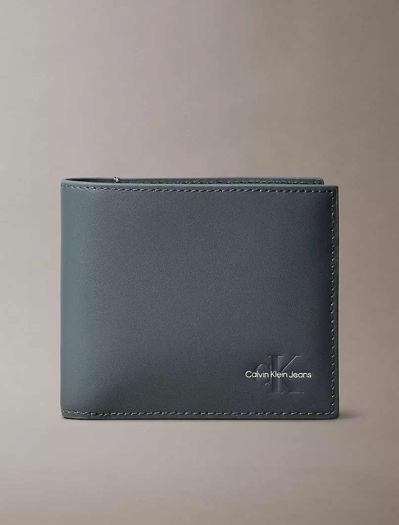 Monogram Logo Bifold Wallet