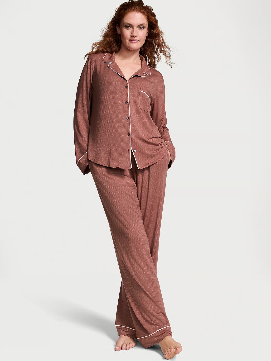 Modal Long Pajama Set