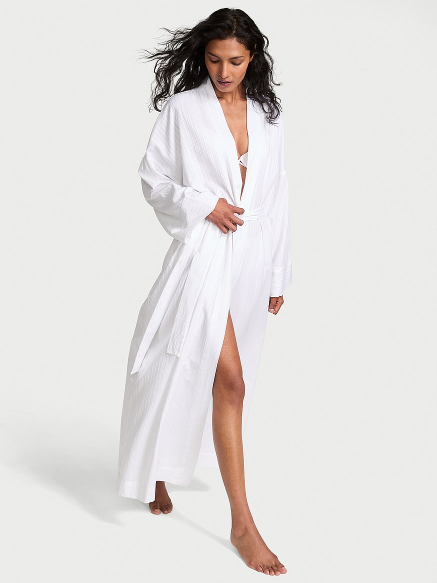 Modal Cotton Long Robe
