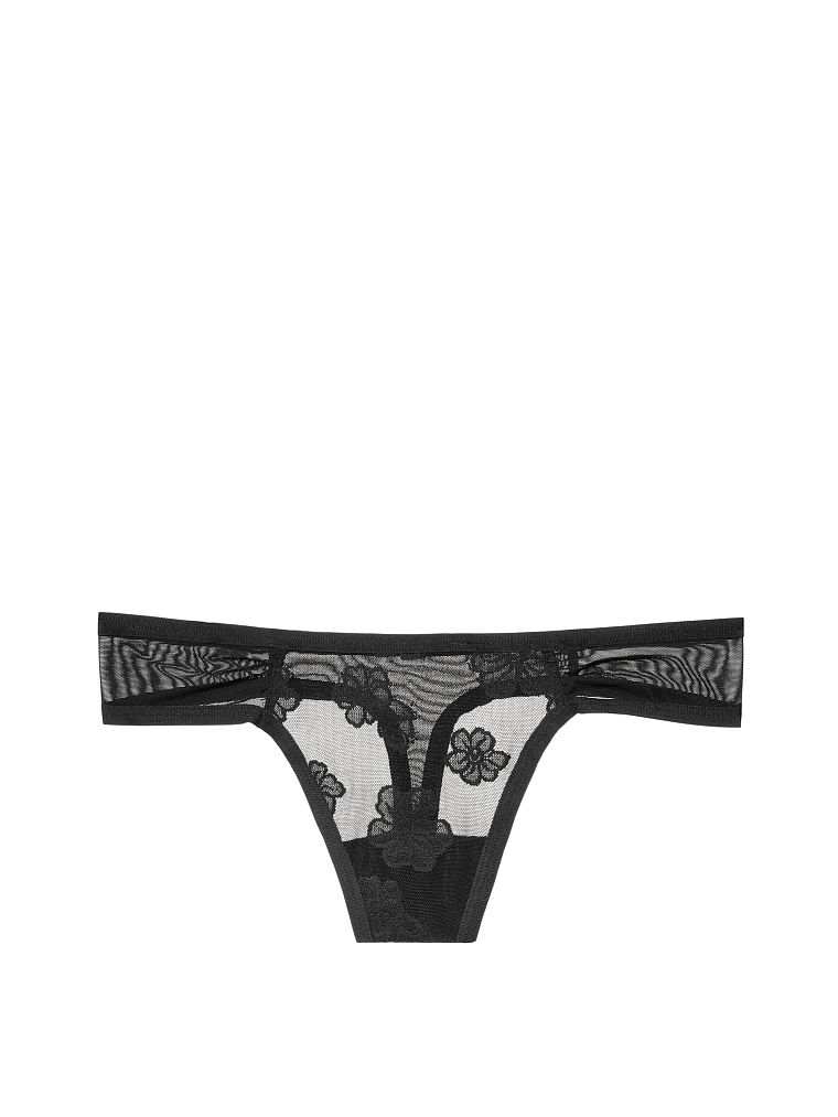 Hibiscus Lace Thong Panty