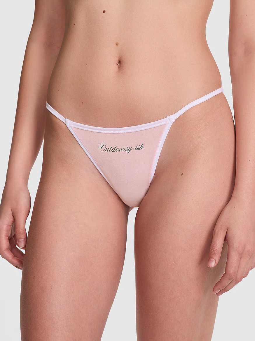 Cotton String Bikini Panty
