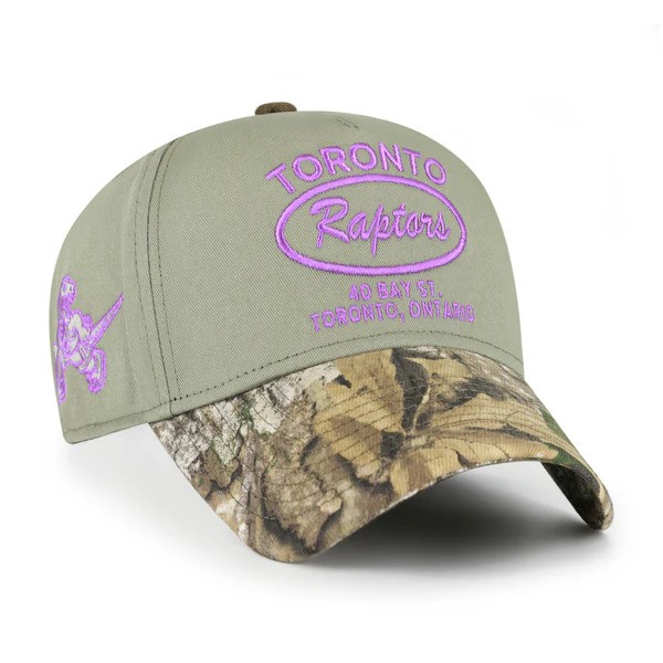 VANCOUVER GRIZZLIES REALTREE OVAL PATCH '47 MVP