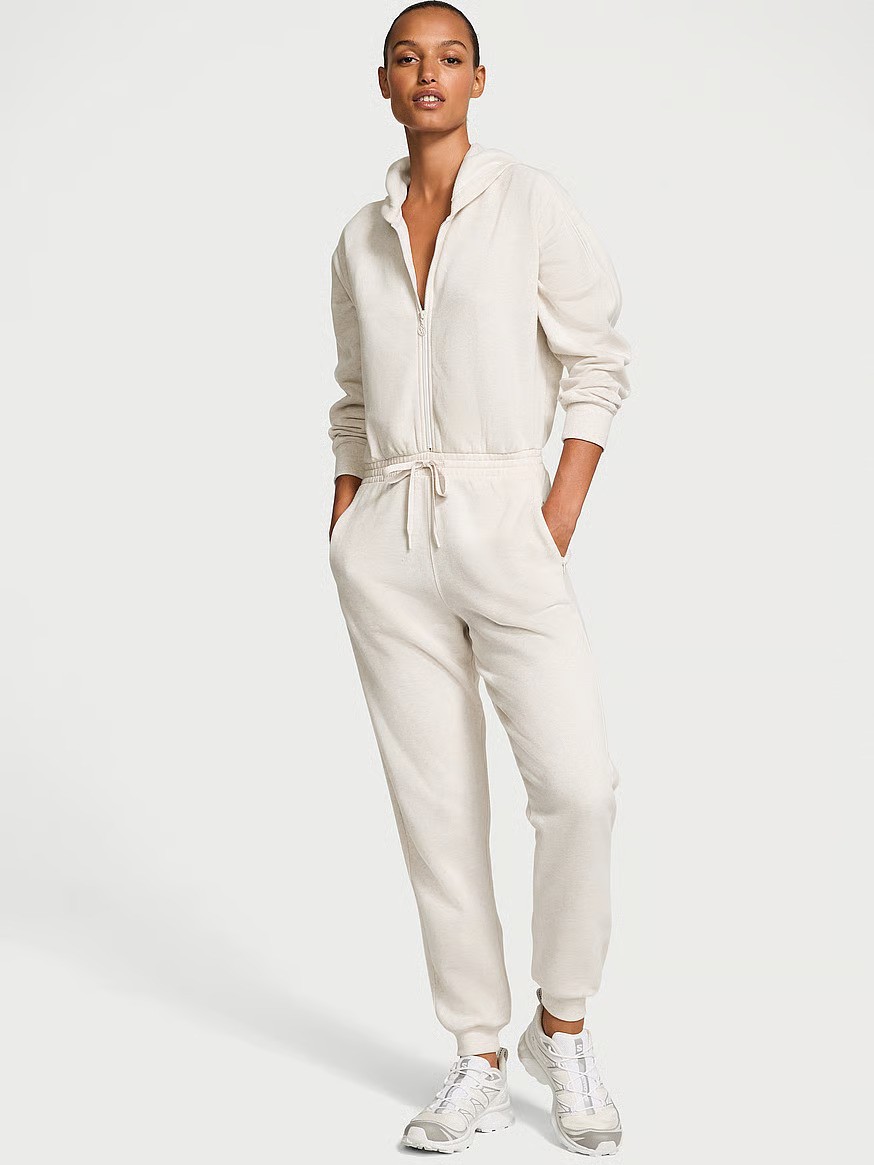 Cotton Fleece Jumpsuit