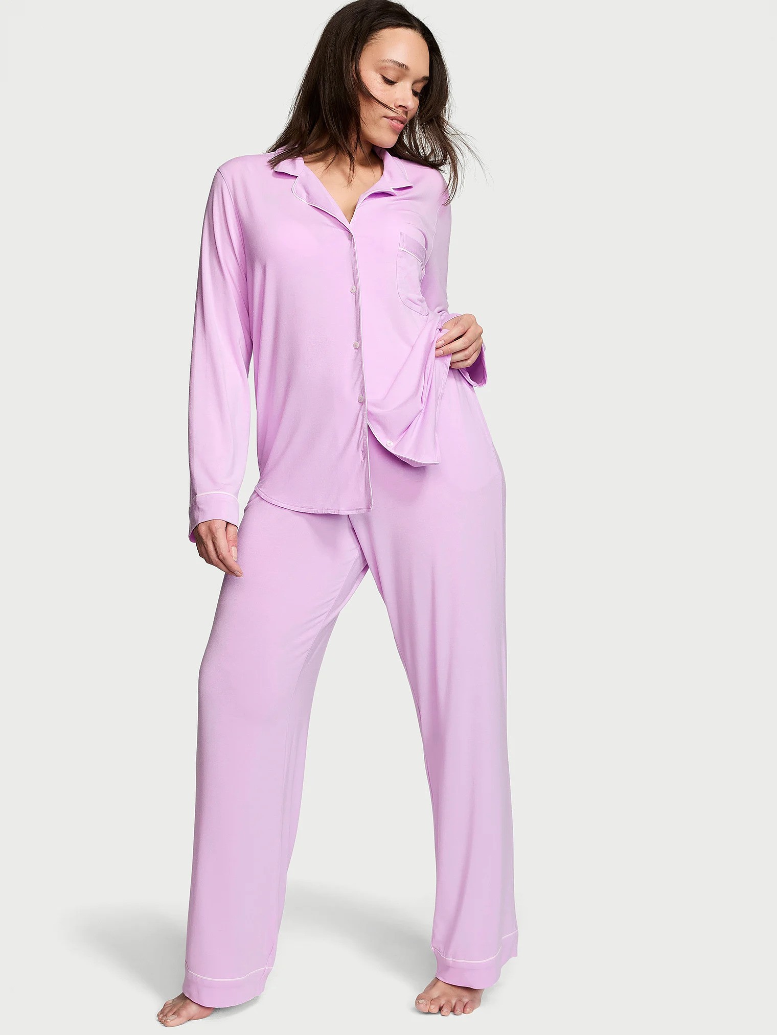 Modal Long Pajama Set