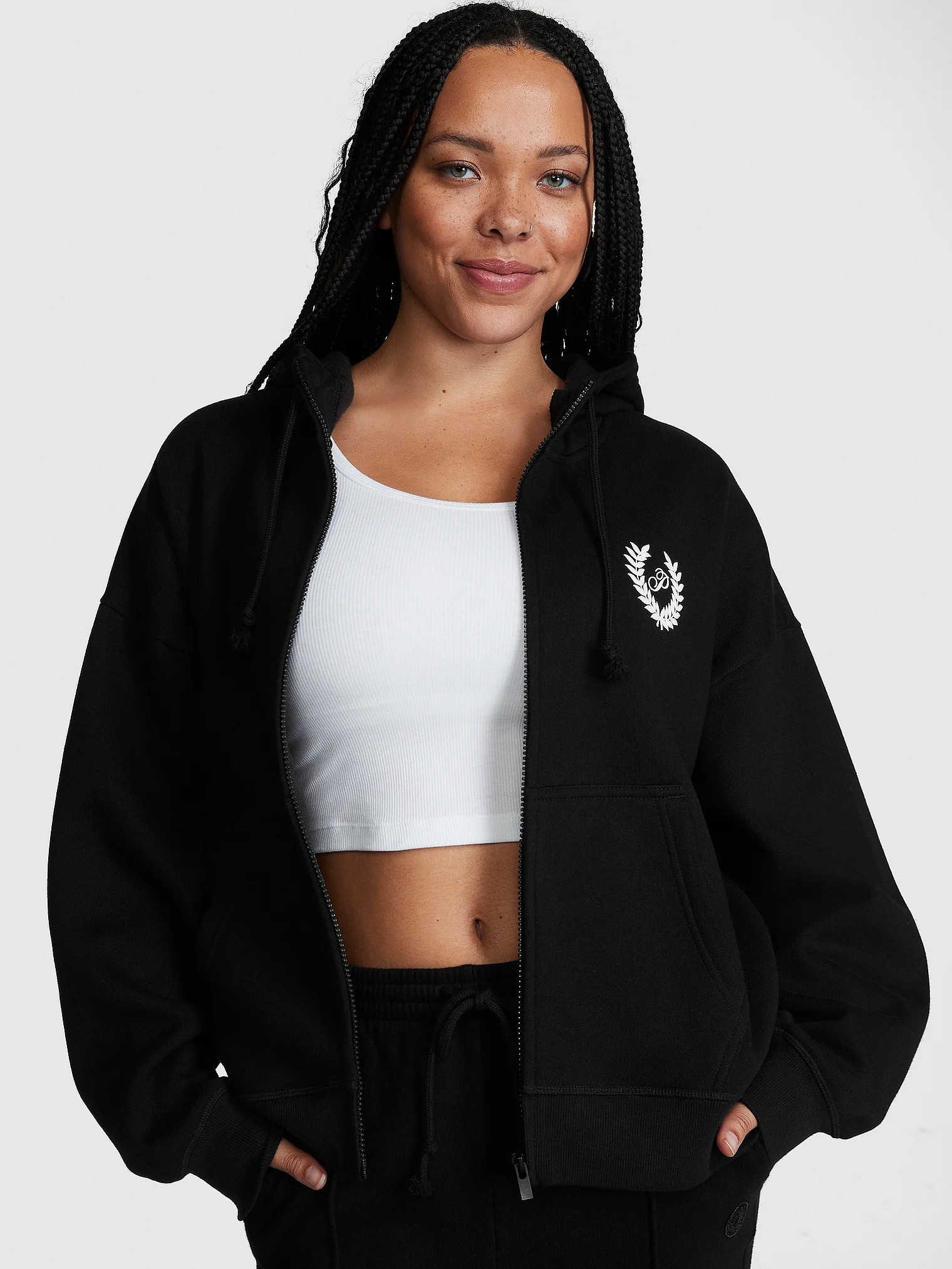 Ivy Fleece Campus Full-Zip Hoodie & Ivy Fleece Campus Sweatpants