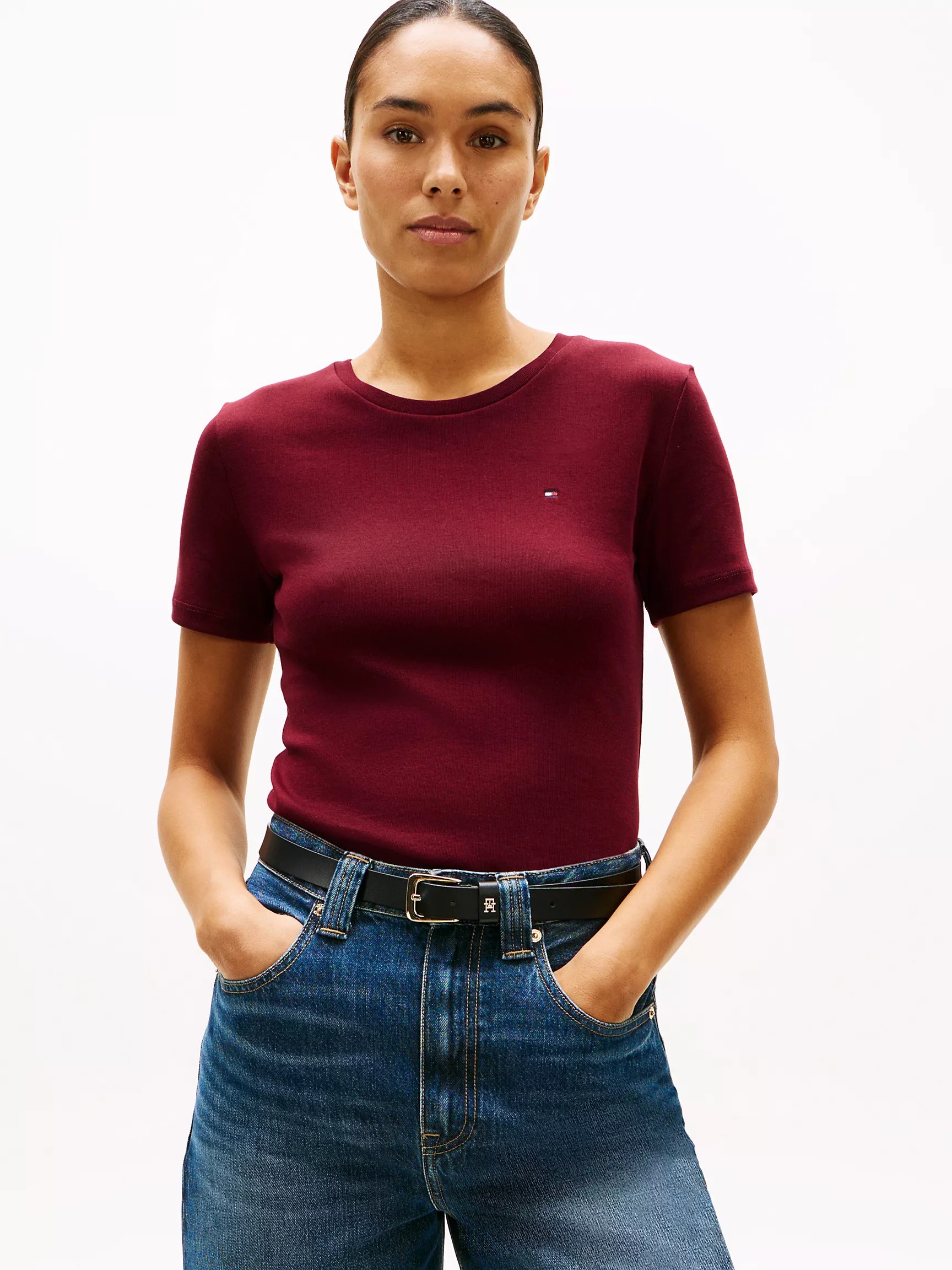 Solid Crewneck Favorite T-Shirt