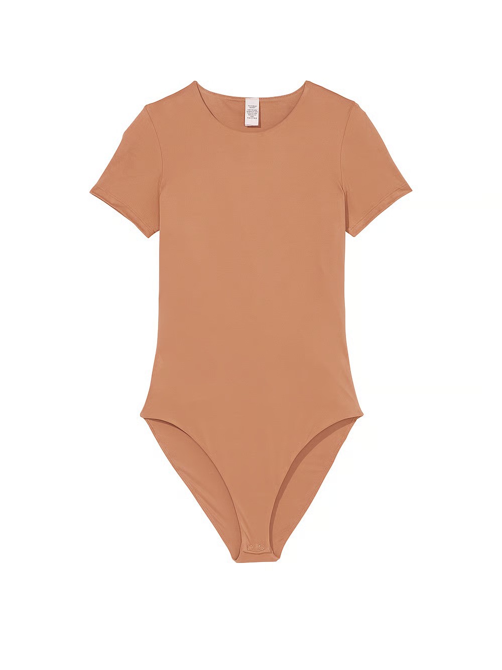 Bodywear By Victoria With Feathersoft™ Innovation Short-Sleeve Bodysuit