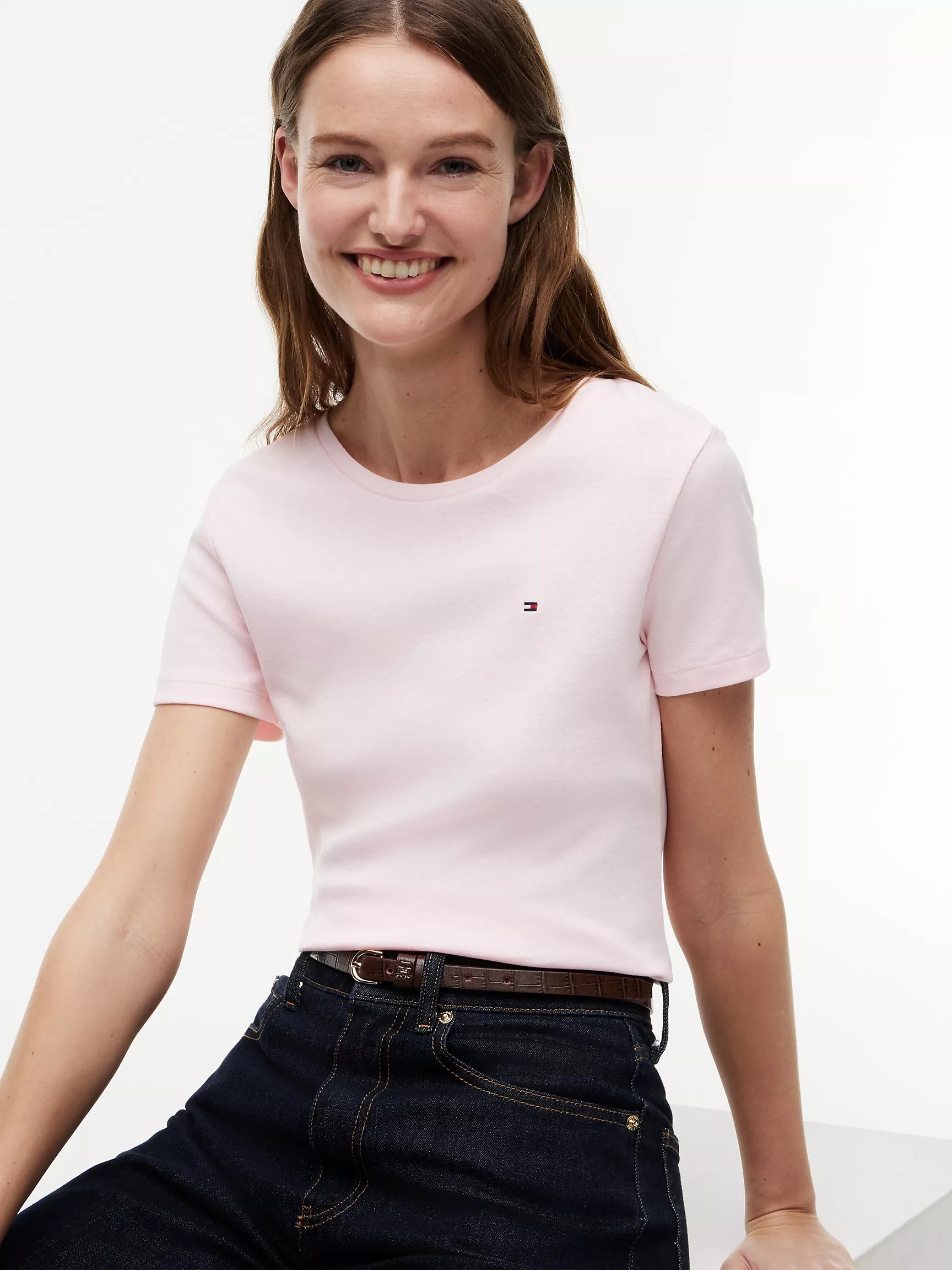 Solid Crewneck Favorite T-Shirt