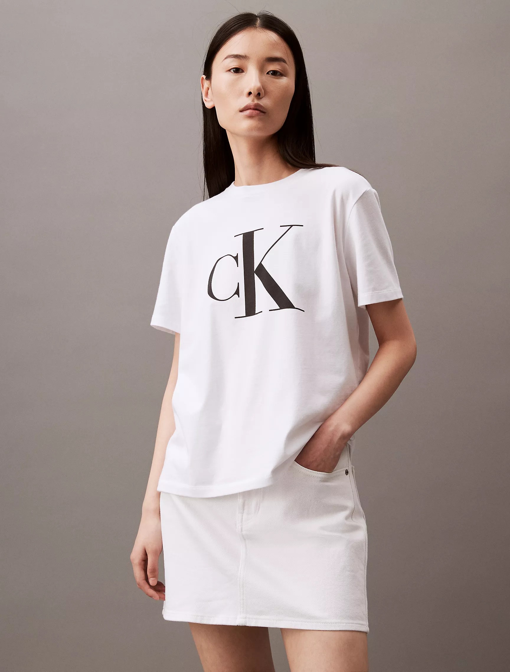 Monogram Logo Crewneck T-Shirt