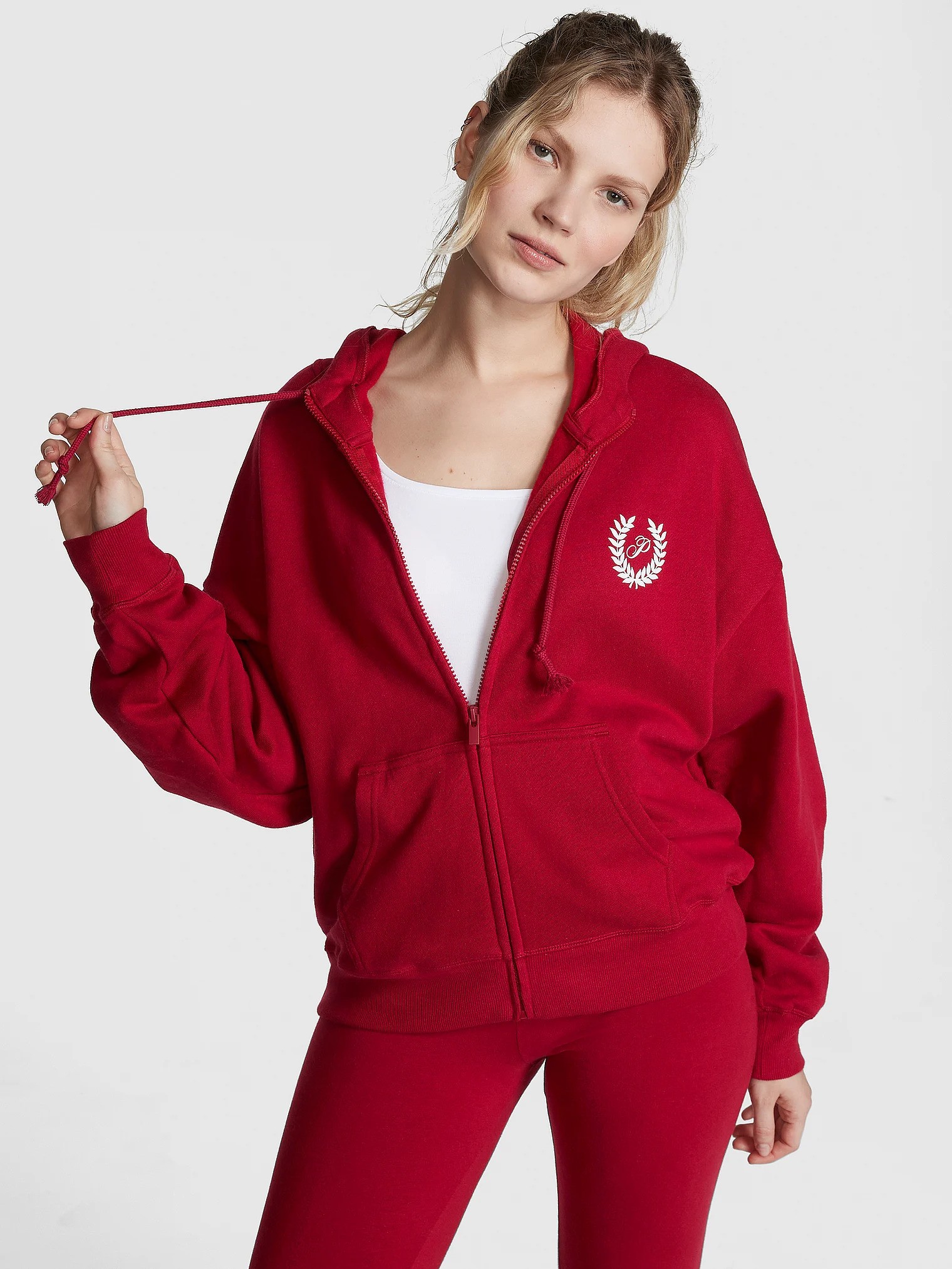 ivy Fleece Campus Full-Zip Hoodie