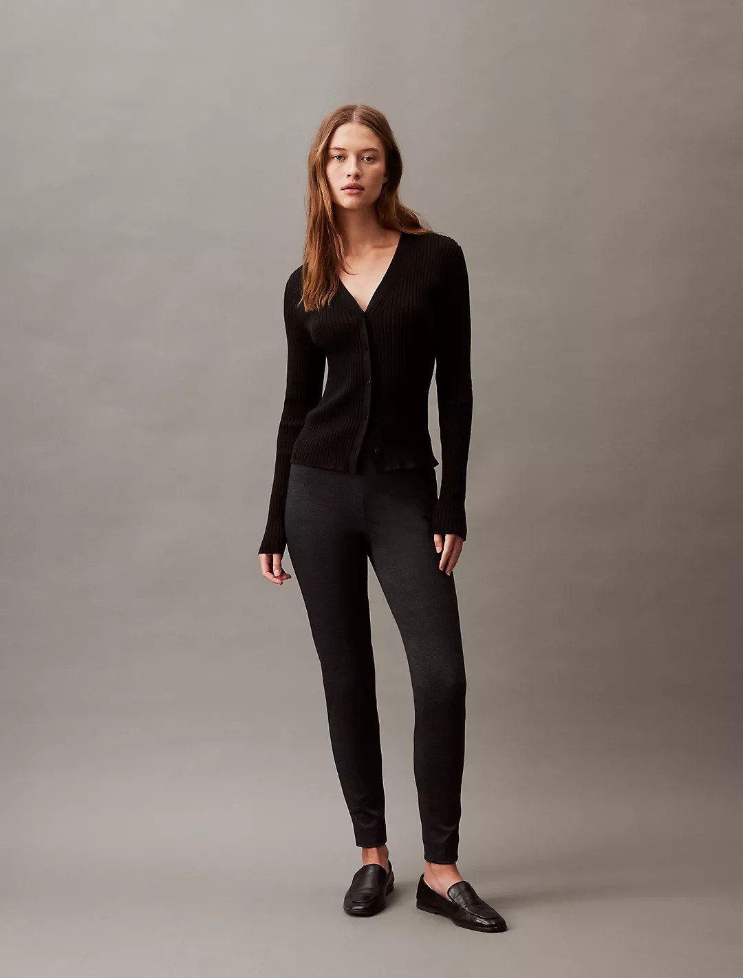 Ponte Solid Skinny Fit Pants