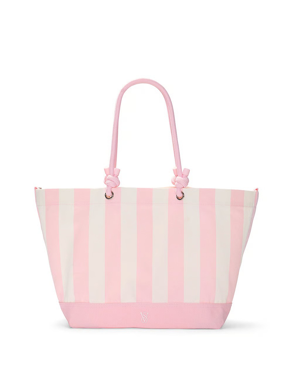 Heritage Stripe Rope Handle Tote Bag