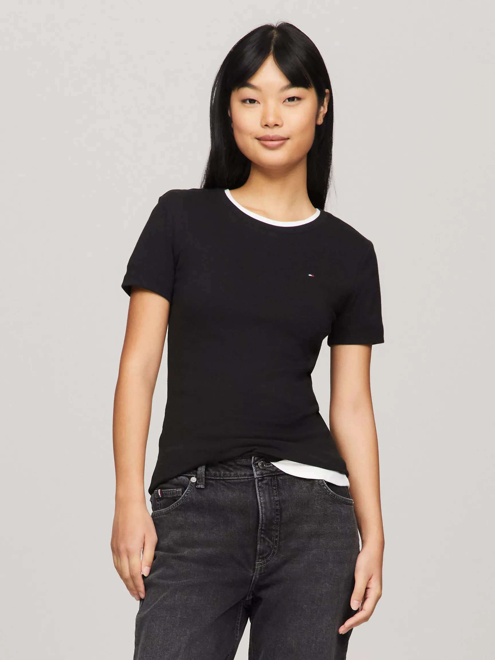Solid Crewneck Favorite T-Shirt
