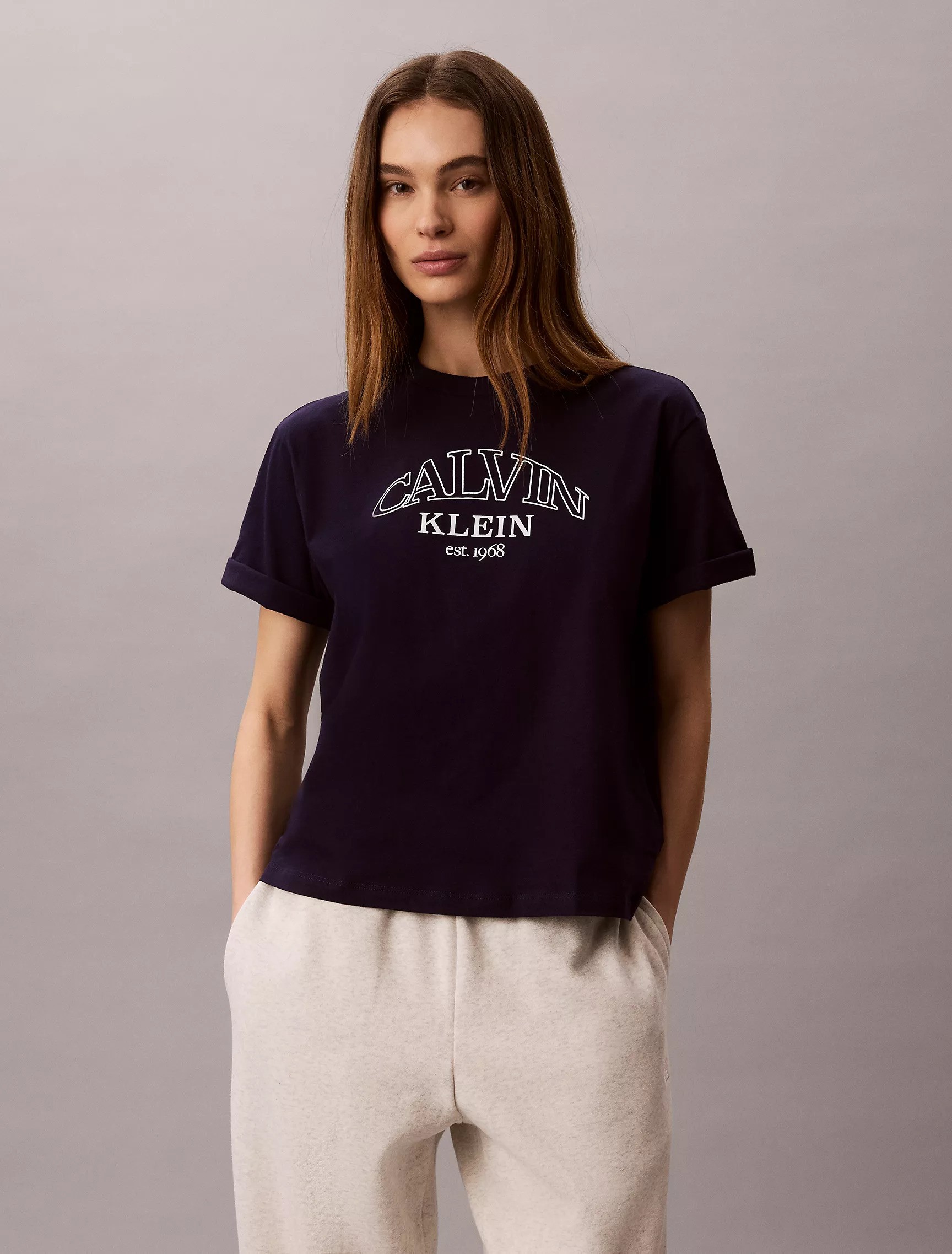 Arch Logo Graphic Boxy T-Shirt