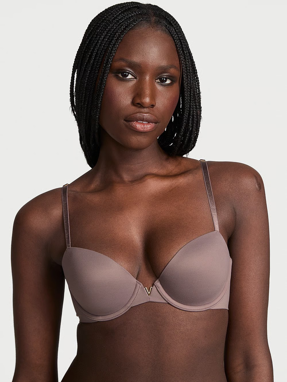 Love Cloud Smooth Lightly Lined Plunge Demi Bra