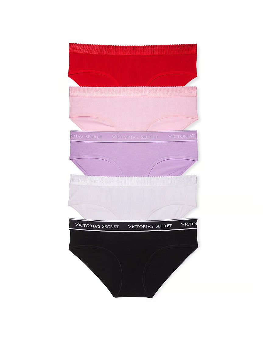 Logo Cotton Hiphugger Panties
