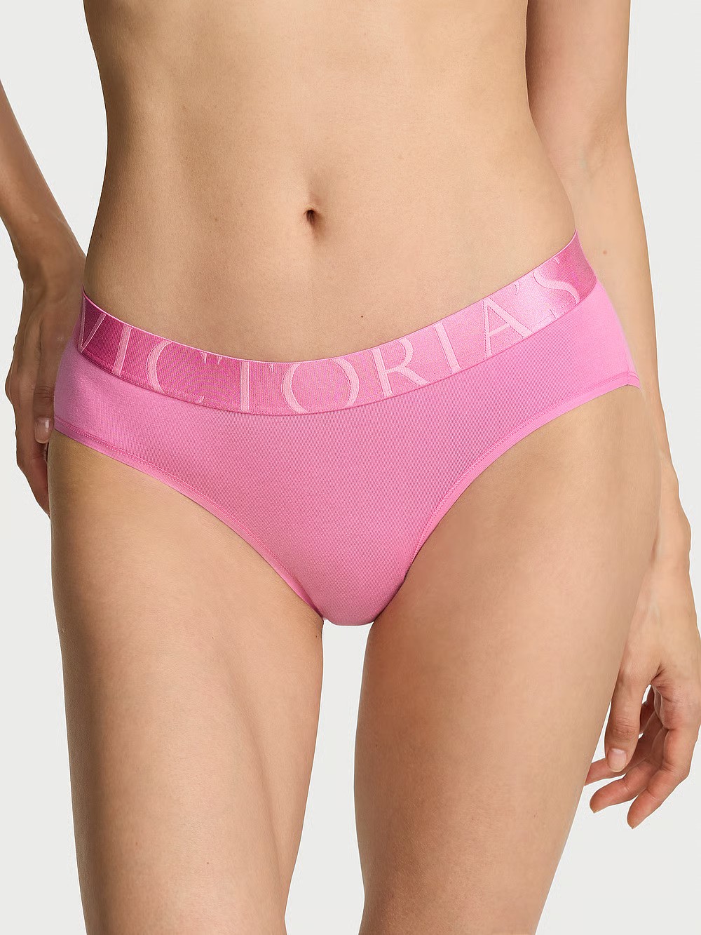Exploded Logo Cotton Hiphugger Panty
