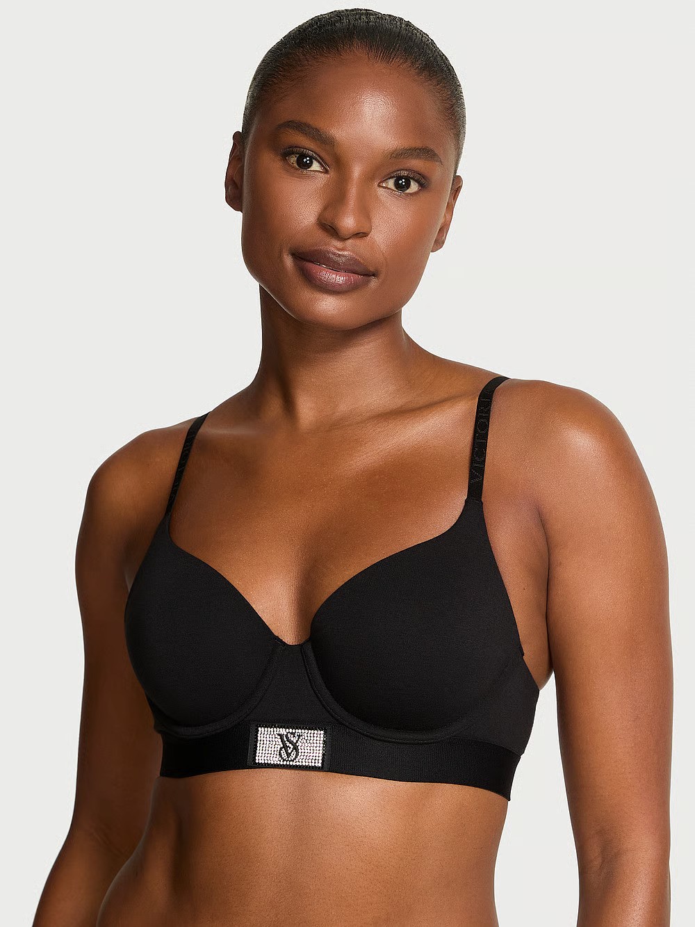 Shine Patch Lightly Lined Full-Coverage Bra