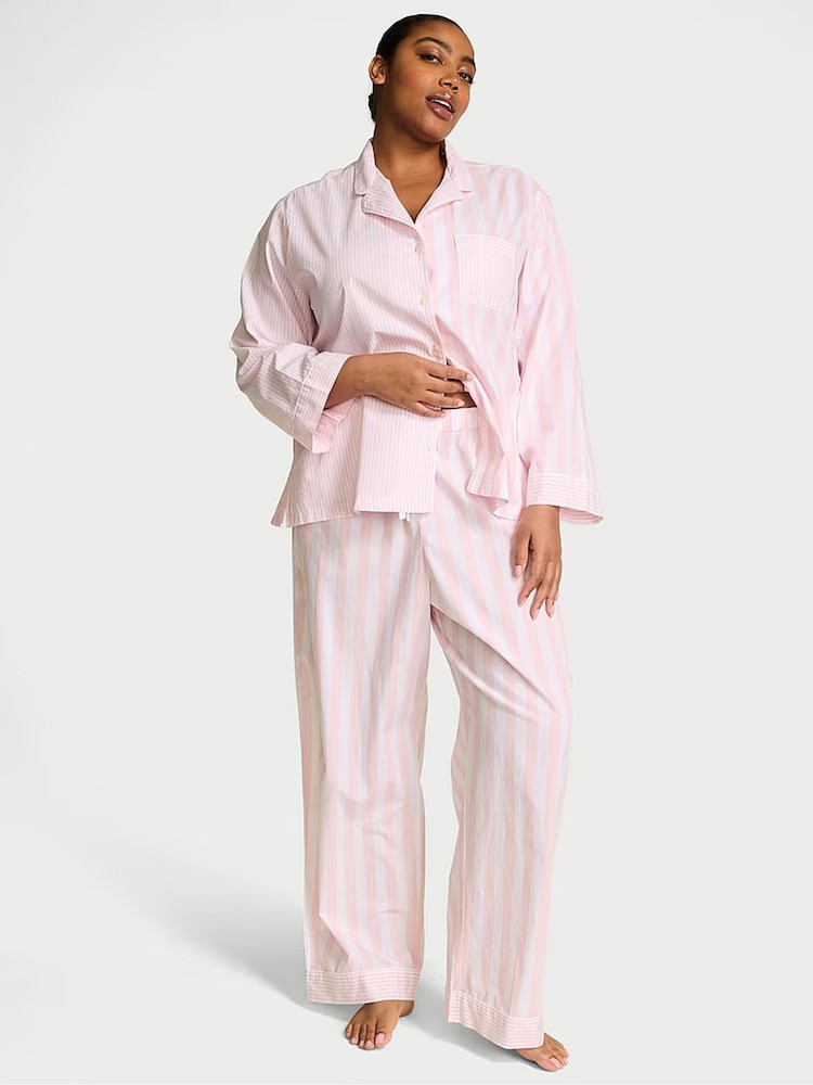 Heritage Cotton Long Pajama Set