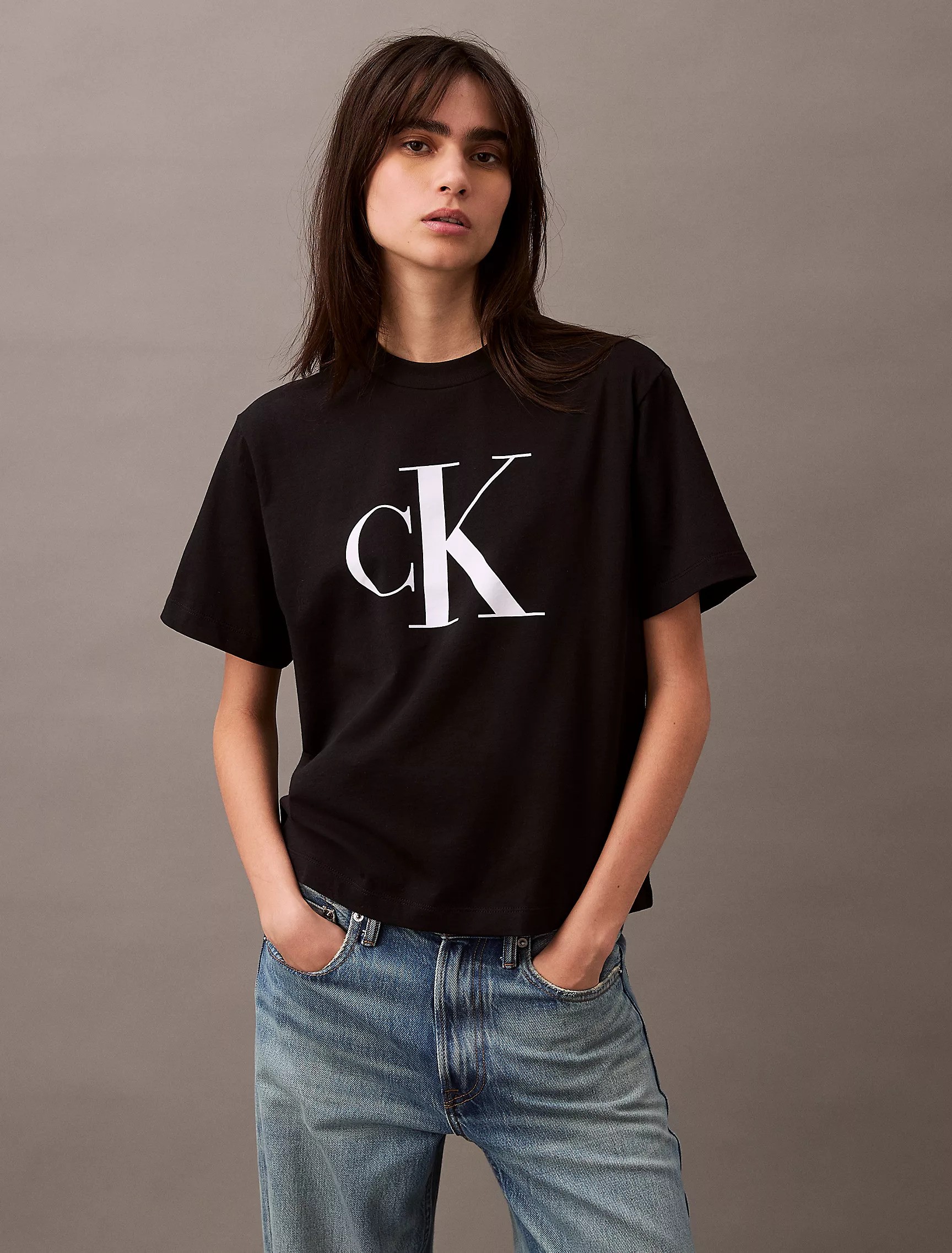 Monogram Logo Boxy T-Shirt