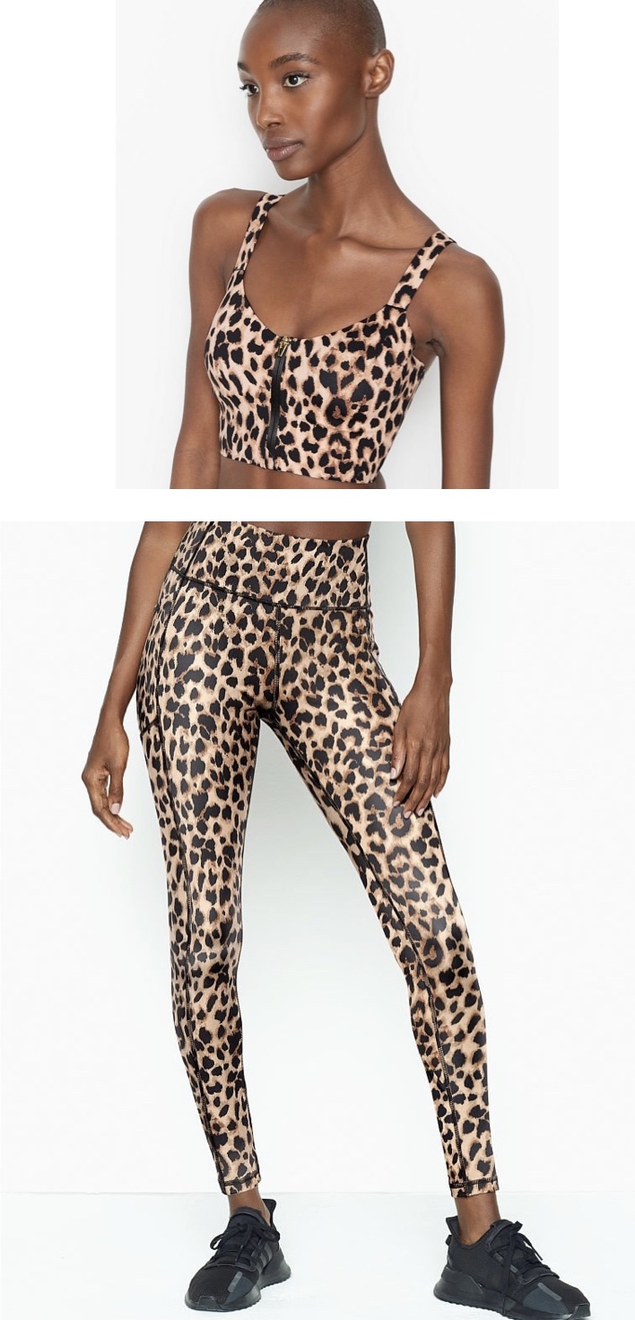 Knockout Medium Support Long Line Front-close Sport Bra & Incredible Essential Legging